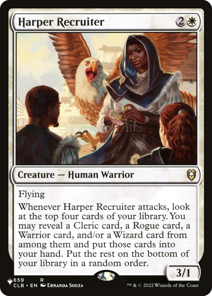 Harper Recruiter (CLB) [The List] | Game Master's Emporium (The New GME)