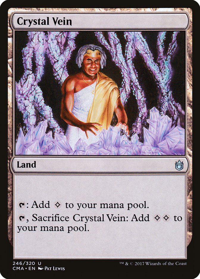 Crystal Vein [Commander Anthology] | Game Master's Emporium (The New GME)