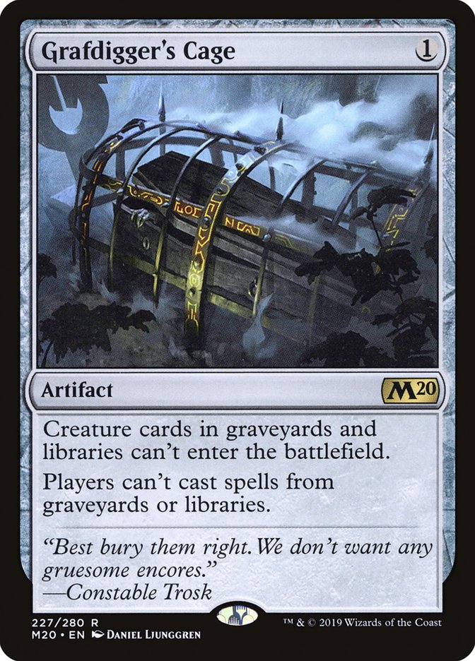 Grafdigger's Cage [Core Set 2020] | Game Master's Emporium (The New GME)