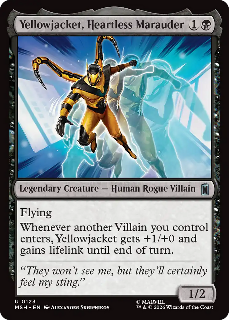Yellowjacket, Heartless Marauder [Marvel Super Heroes] | Game Master's Emporium (The New GME)