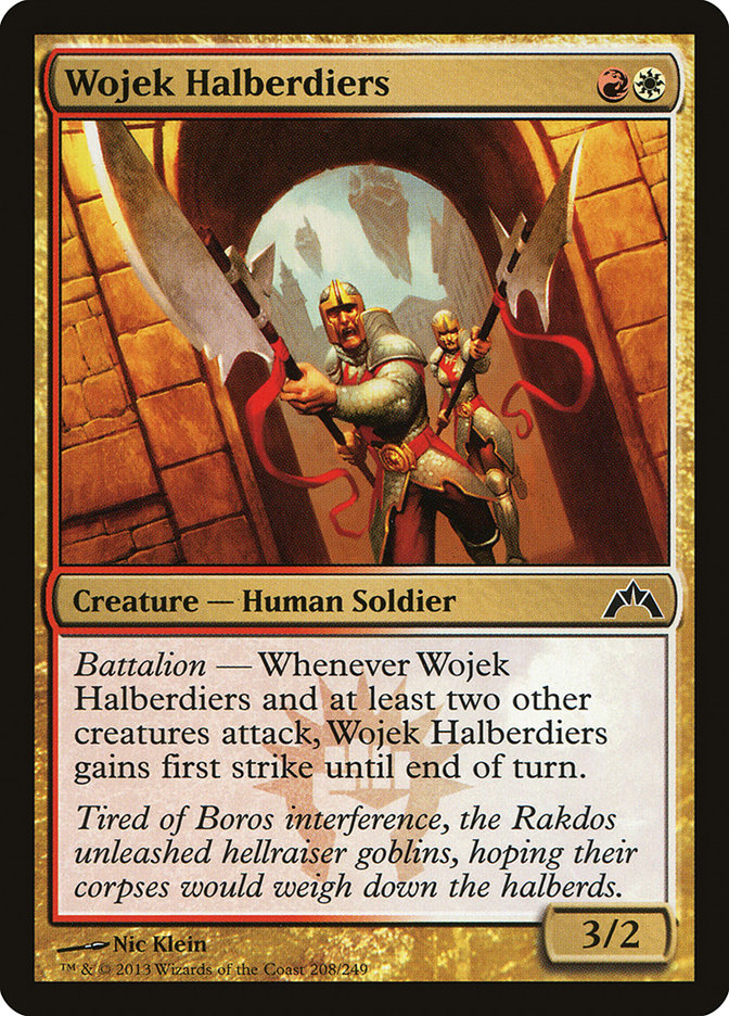 Wojek Halberdiers [Gatecrash] | Game Master's Emporium (The New GME)