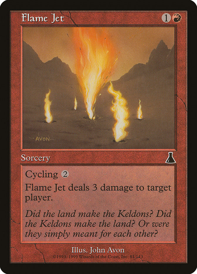 Flame Jet [Urza's Destiny] | Game Master's Emporium (The New GME)