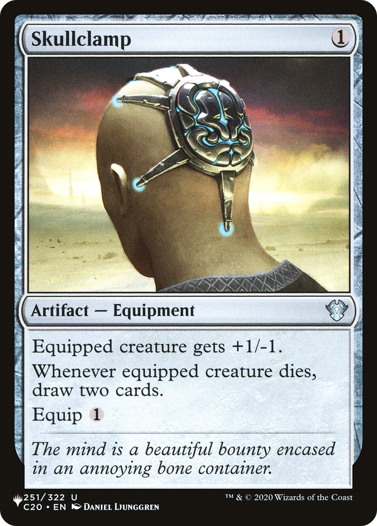 Skullclamp (C20) [The List] | Game Master's Emporium (The New GME)