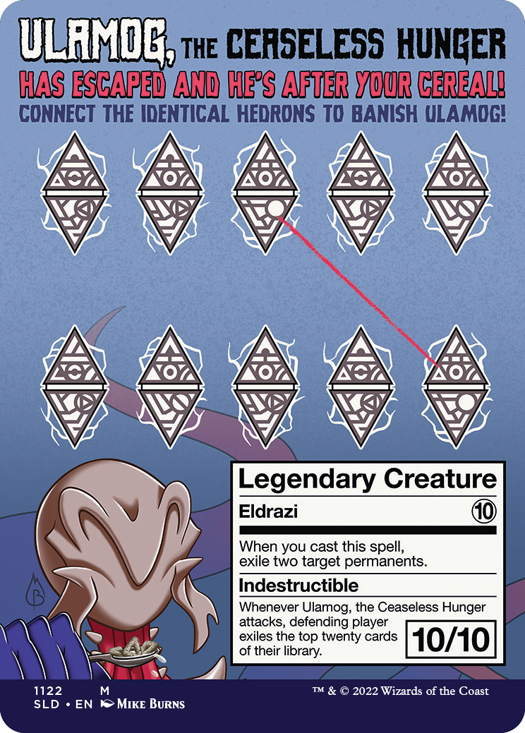 Ulamog, the Ceaseless Hunger (Borderless) [Secret Lair Drop Series] | Game Master's Emporium (The New GME)