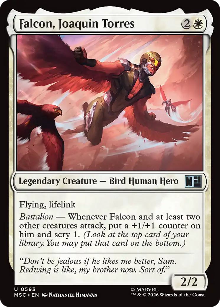 Falcon, Joaquin Torres [Marvel Super Heroes Commander] | Game Master's Emporium (The New GME)