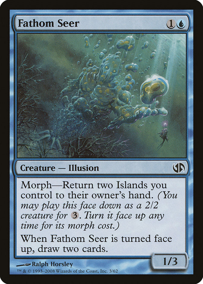 Fathom Seer [Duel Decks: Jace vs. Chandra] | Game Master's Emporium (The New GME)