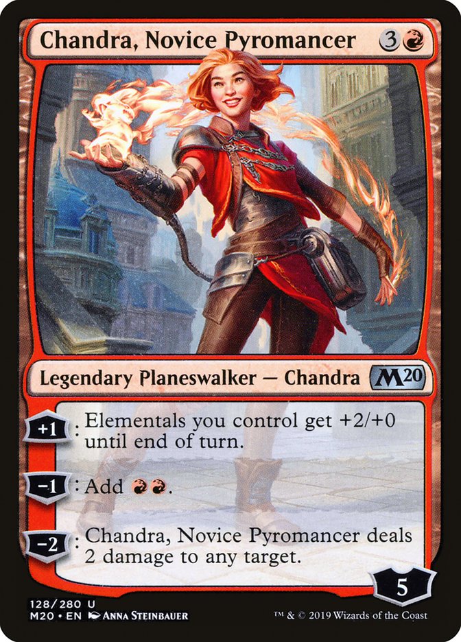 Chandra, Novice Pyromancer [Core Set 2020] | Game Master's Emporium (The New GME)