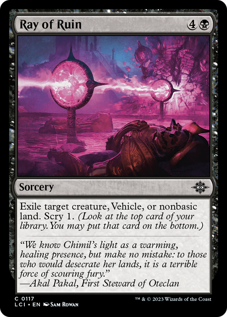 Ray of Ruin [The Lost Caverns of Ixalan] | Game Master's Emporium (The New GME)