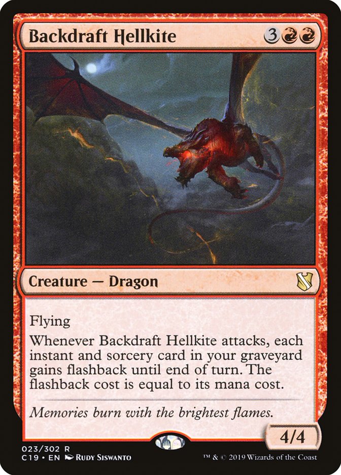 Backdraft Hellkite [Commander 2019] | Game Master's Emporium (The New GME)