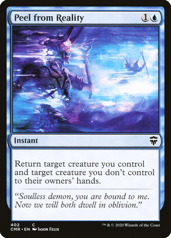 Peel from Reality [Commander Legends] | Game Master's Emporium (The New GME)
