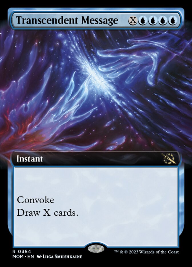Transcendent Message (Extended Art) [March of the Machine] | Game Master's Emporium (The New GME)