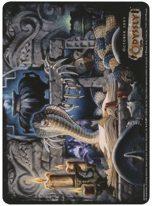 Diabolic Tutor (Oversized) [Eighth Edition Box Topper] | Game Master's Emporium (The New GME)