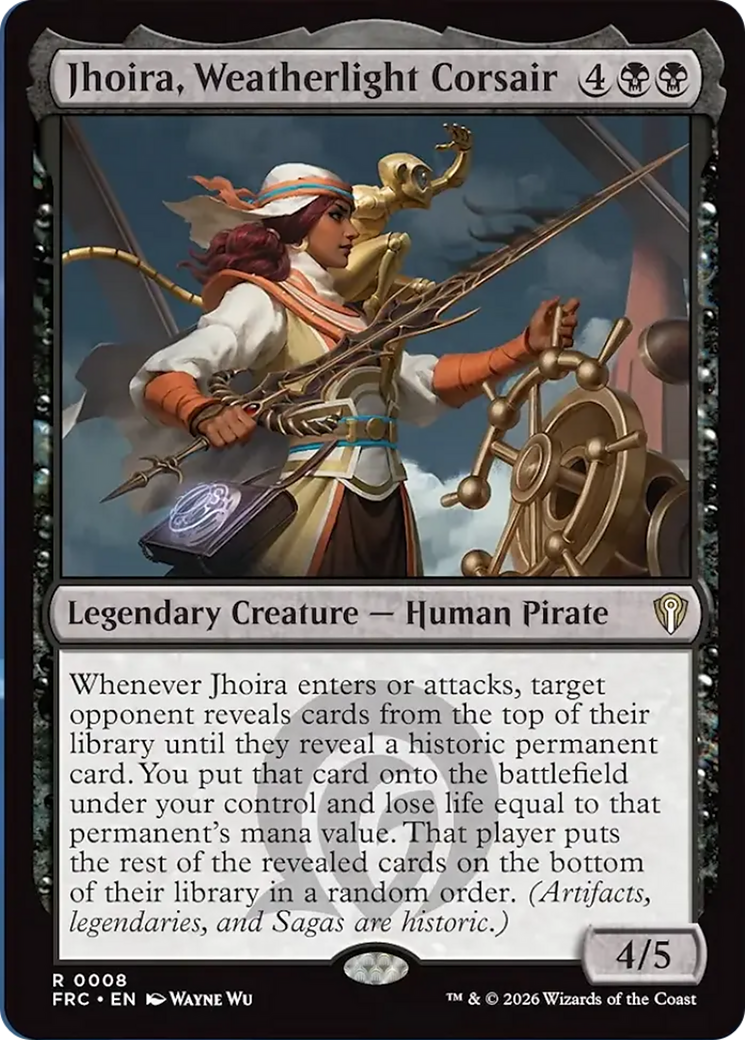 Jhoira, Weatherlight Corsair [Reality Fracture Commander] | Game Master's Emporium (The New GME)