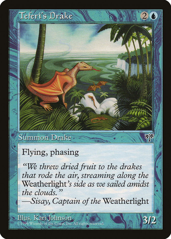 Teferi's Drake [Mirage] | Game Master's Emporium (The New GME)