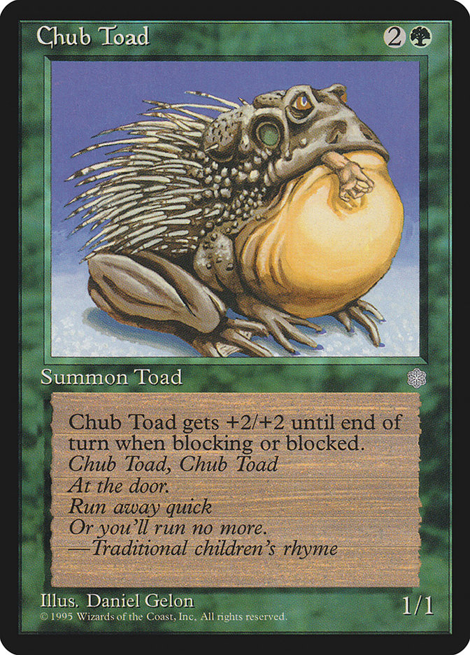 Chub Toad [Ice Age] | Game Master's Emporium (The New GME)