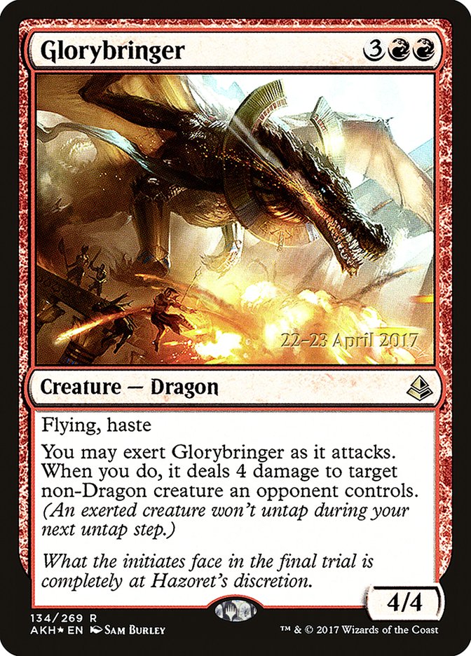 Glorybringer [Amonkhet Prerelease Promos] | Game Master's Emporium (The New GME)
