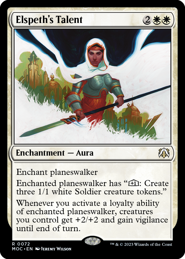 Elspeth's Talent [March of the Machine Commander] | Game Master's Emporium (The New GME)