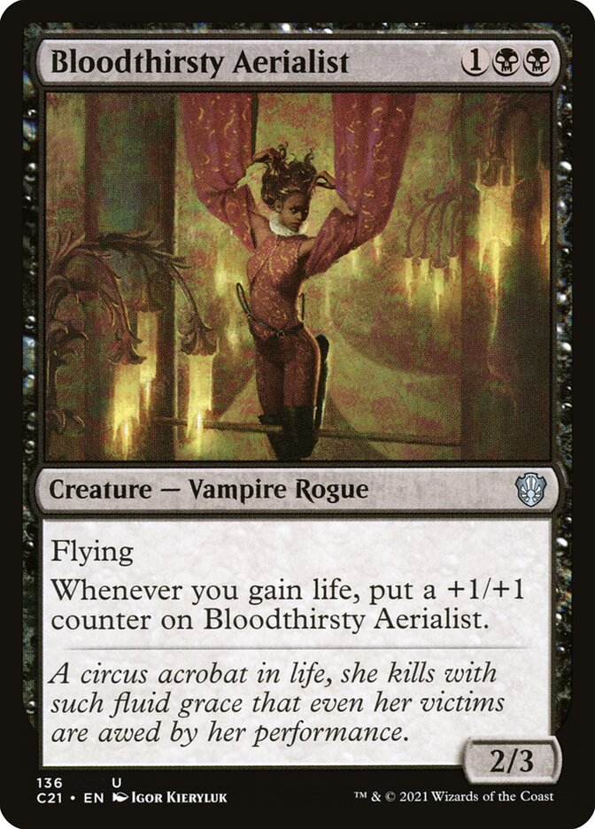 Bloodthirsty Aerialist [Commander 2021] | Game Master's Emporium (The New GME)