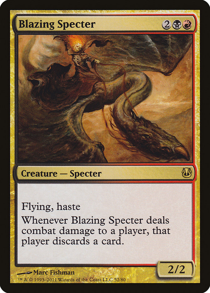 Blazing Specter [Duel Decks: Ajani vs. Nicol Bolas] | Game Master's Emporium (The New GME)