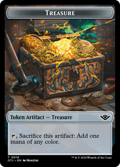 Eldrazi Scion // Treasure Double-Sided Token [Outlaws of Thunder Junction Commander Tokens] | Game Master's Emporium (The New GME)