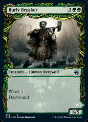 Burly Breaker // Dire-Strain Demolisher (Showcase Equinox) [Innistrad: Midnight Hunt] | Game Master's Emporium (The New GME)