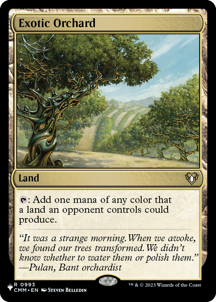 Exotic Orchard (CMM) [The List] | Game Master's Emporium (The New GME)