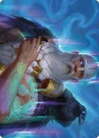 Alrund, God of the Cosmos Art Card [Kaldheim Art Series] | Game Master's Emporium (The New GME)