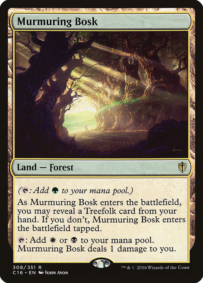 Murmuring Bosk [Commander 2016] | Game Master's Emporium (The New GME)