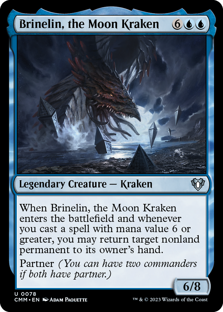 Brinelin, the Moon Kraken [Commander Masters] | Game Master's Emporium (The New GME)
