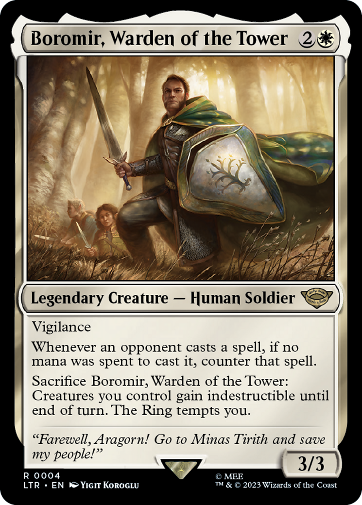 Boromir, Warden of the Tower [The Lord of the Rings: Tales of Middle-Earth] | Game Master's Emporium (The New GME)