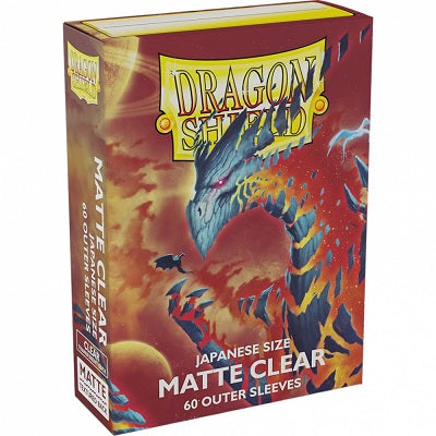 Dragon Shield Matte Clear Sleeves Japanese Sized Outer Sleeves 60 | Game Master's Emporium (The New GME)