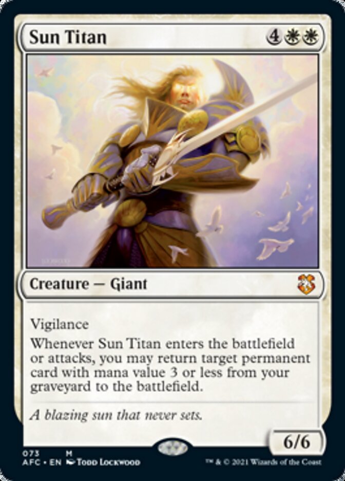 Sun Titan [Dungeons & Dragons: Adventures in the Forgotten Realms Commander] | Game Master's Emporium (The New GME)
