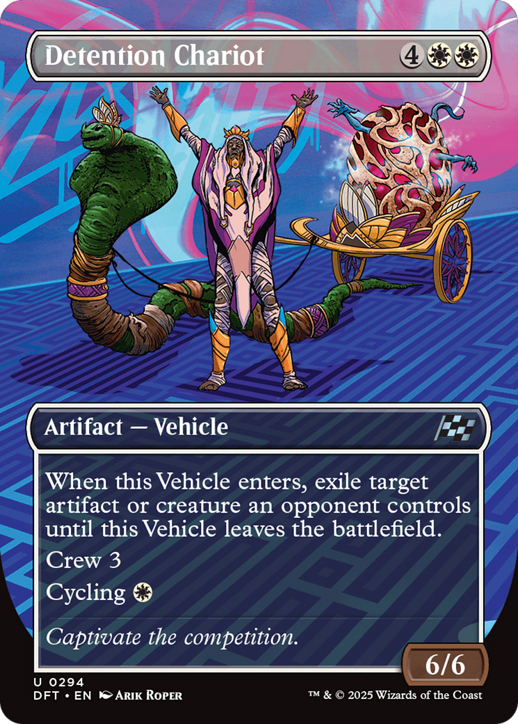 Detention Chariot (Borderless) [Aetherdrift] | Game Master's Emporium (The New GME)