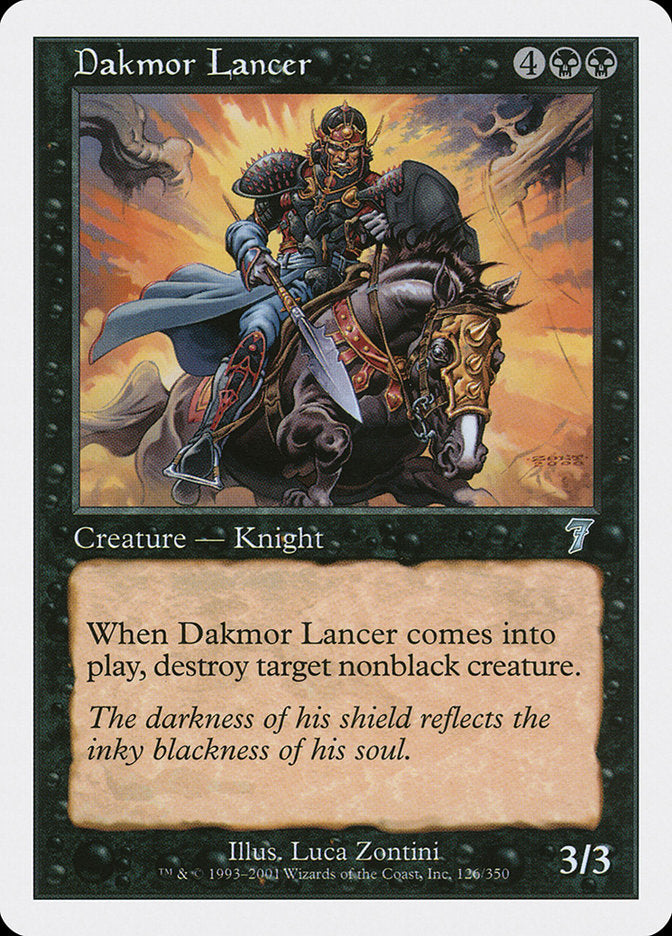 Dakmor Lancer [Seventh Edition] | Game Master's Emporium (The New GME)