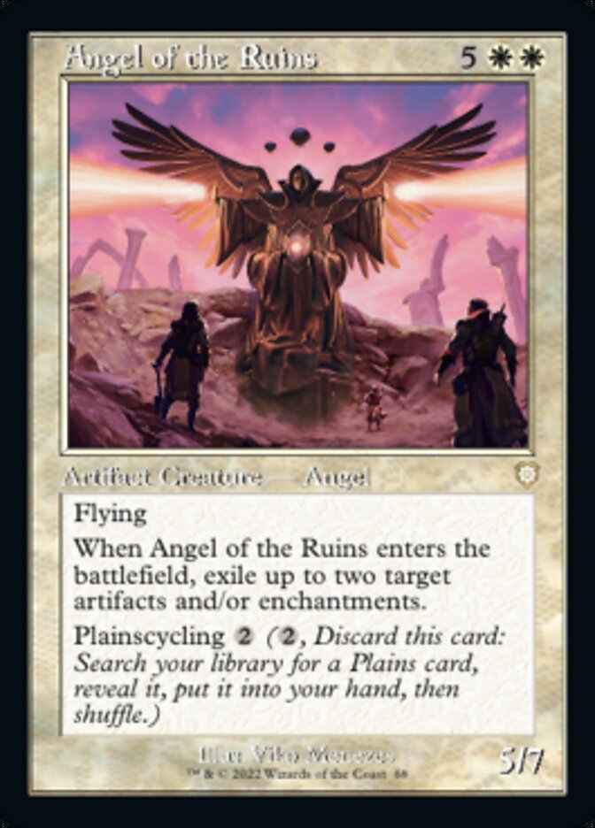 Angel of the Ruins (Retro) [The Brothers' War Commander] | Game Master's Emporium (The New GME)