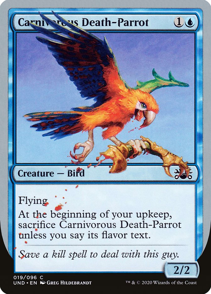 Carnivorous Death-Parrot [Unsanctioned] | Game Master's Emporium (The New GME)