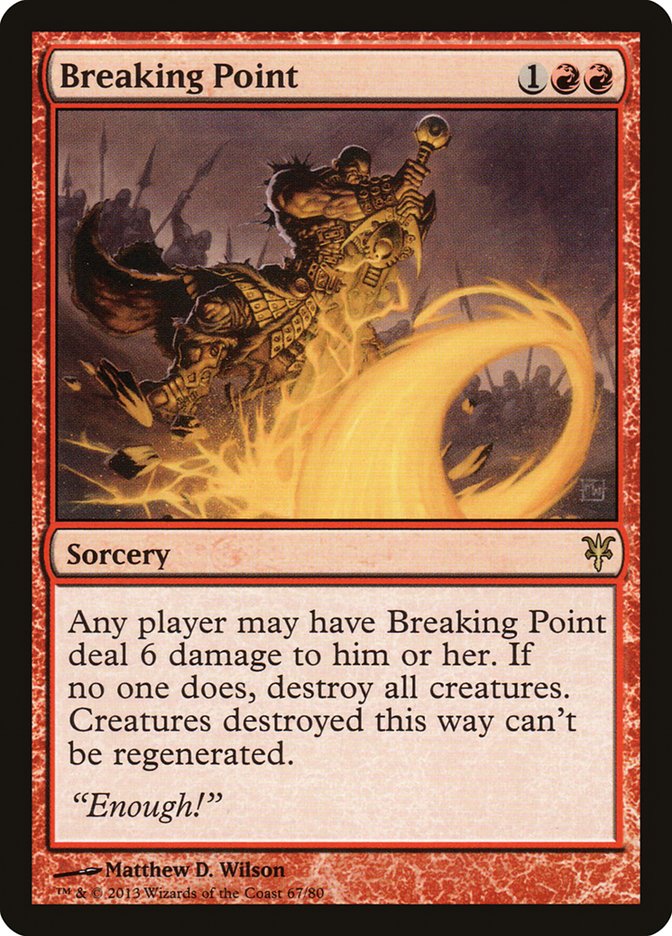 Breaking Point [Duel Decks: Sorin vs. Tibalt] | Game Master's Emporium (The New GME)