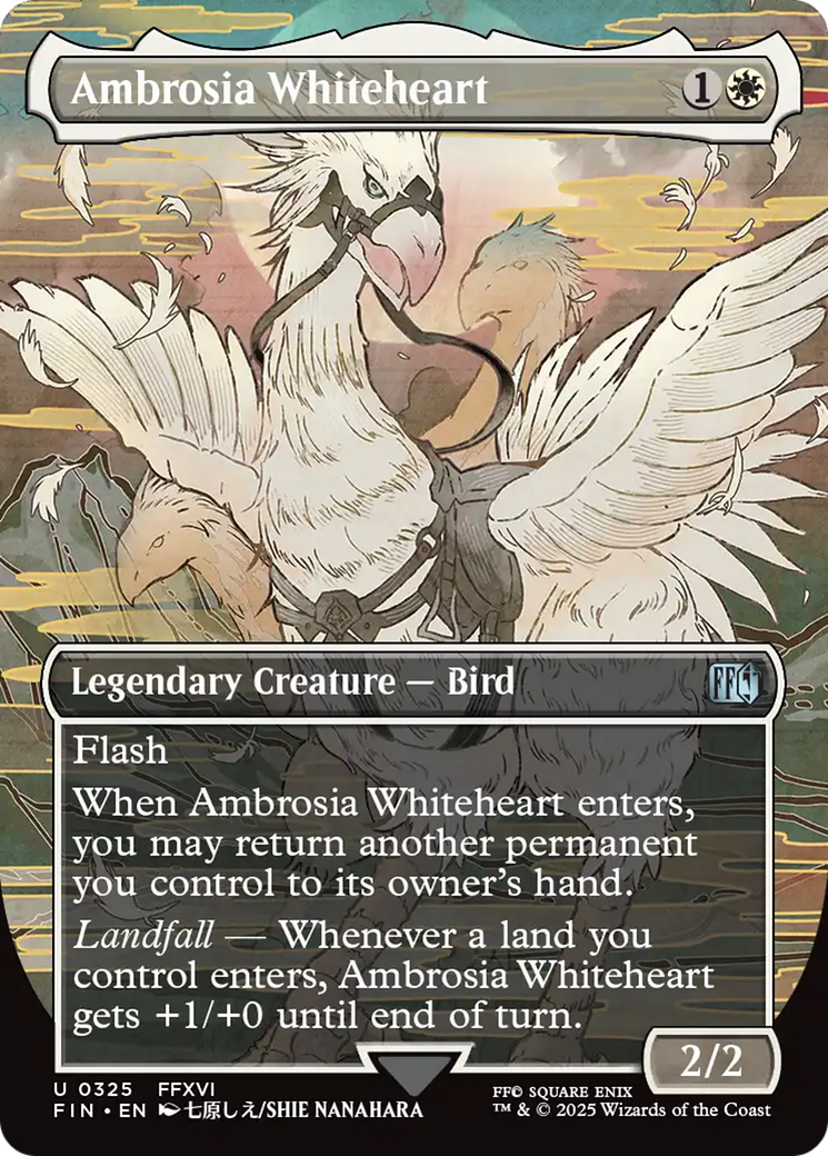 Ambrosia Whiteheart (Borderless) [FINAL FANTASY] | Game Master's Emporium (The New GME)
