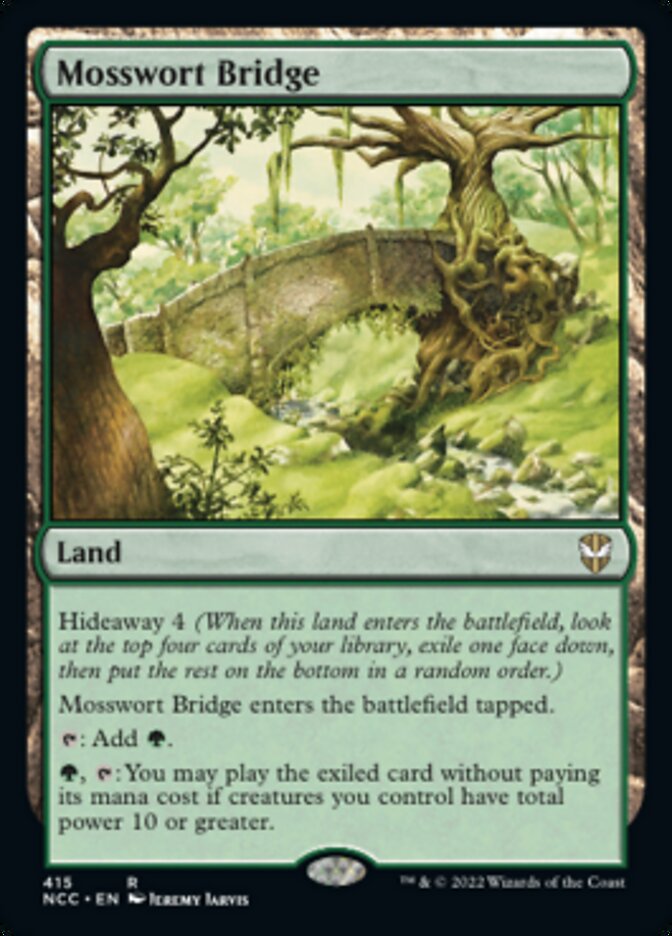 Mosswort Bridge [Streets of New Capenna Commander] | Game Master's Emporium (The New GME)