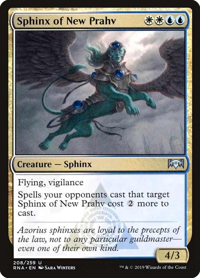 Sphinx of New Prahv [Ravnica Allegiance] | Game Master's Emporium (The New GME)
