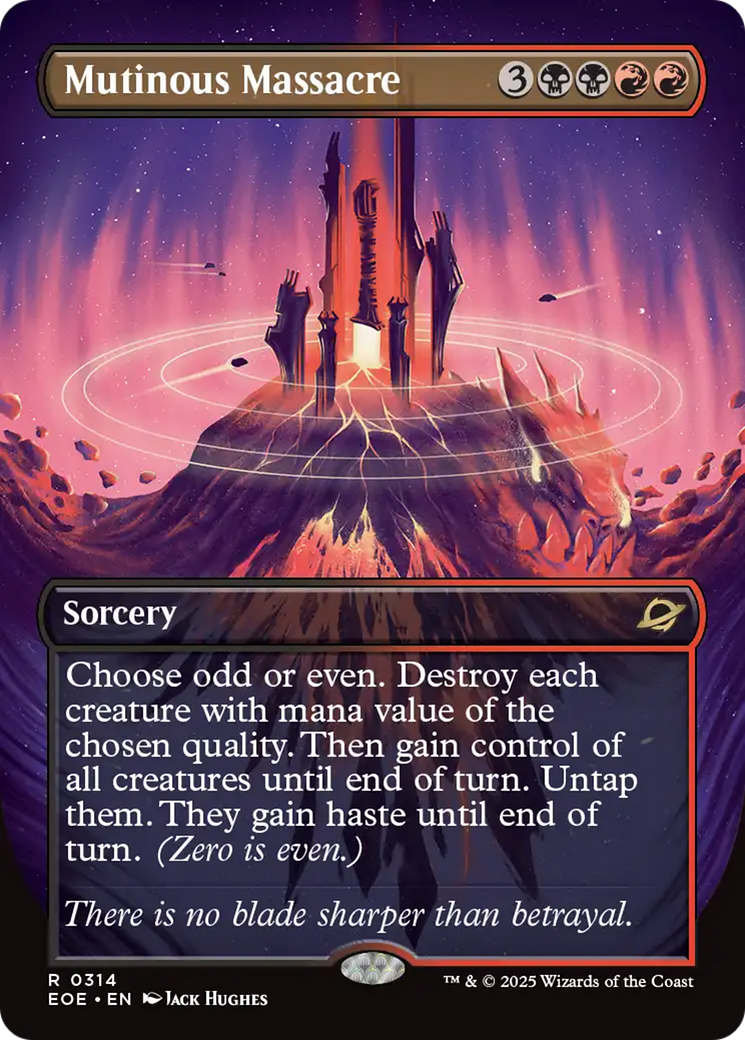 Mutinous Massacre (Borderless) [Edge of Eternities] | Game Master's Emporium (The New GME)