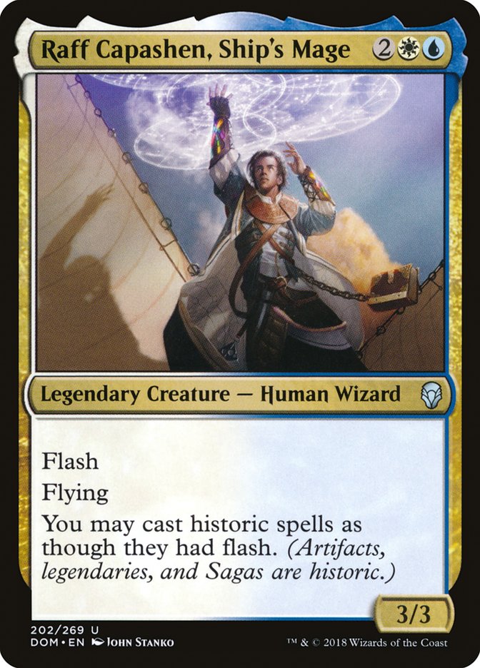Raff Capashen, Ship's Mage [Dominaria] | Game Master's Emporium (The New GME)
