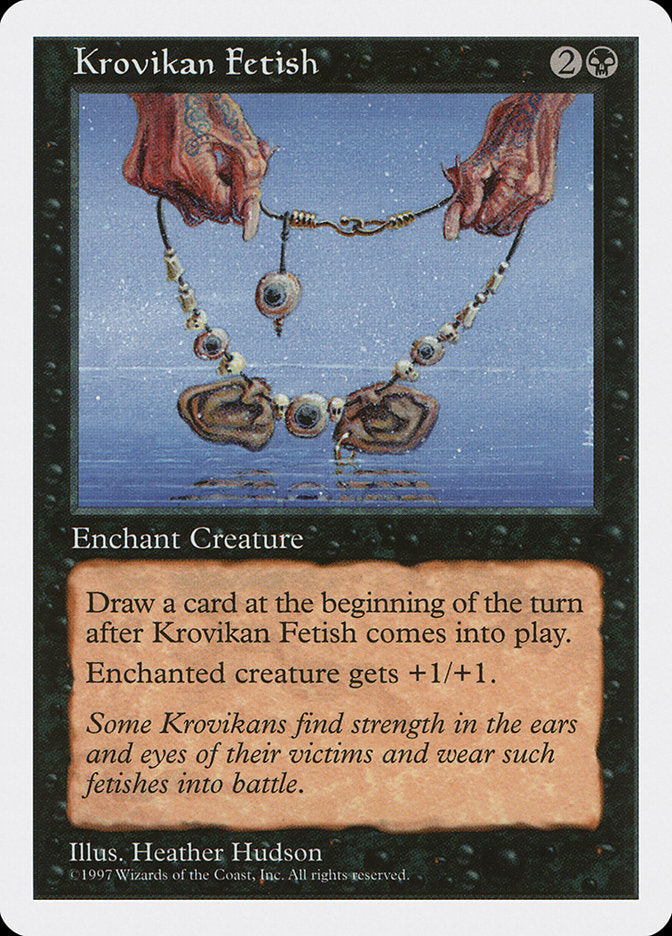 Krovikan Fetish [Fifth Edition] | Game Master's Emporium (The New GME)