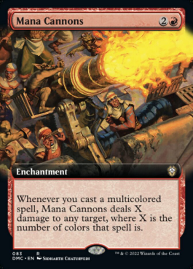 Mana Cannons (Extended Art) [Dominaria United Commander] | Game Master's Emporium (The New GME)
