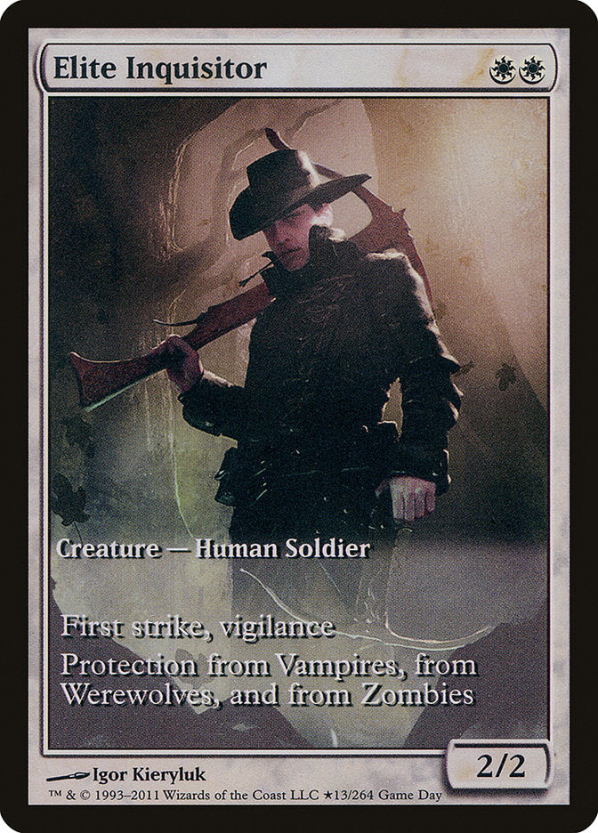 Elite Inquisitor (Game Day) [Innistrad Promos] | Game Master's Emporium (The New GME)