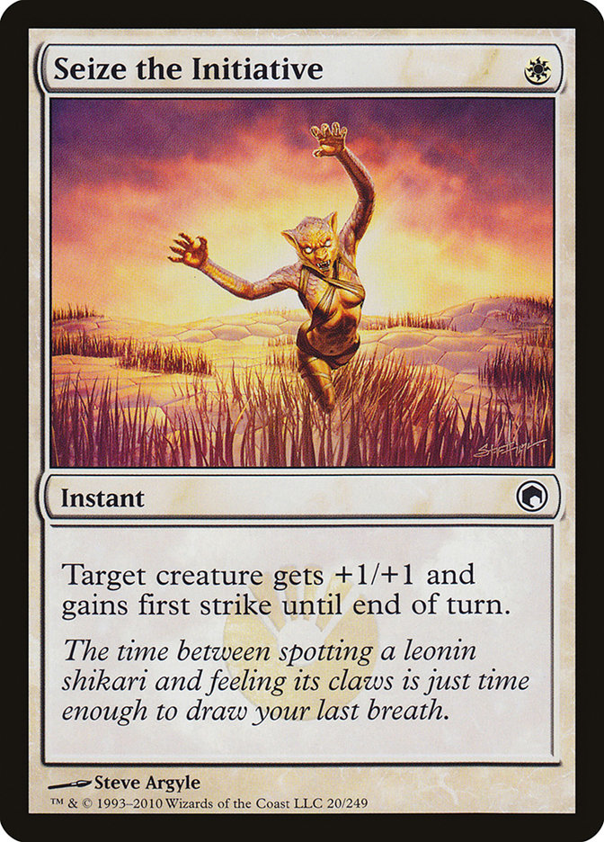 Seize the Initiative [Scars of Mirrodin] | Game Master's Emporium (The New GME)