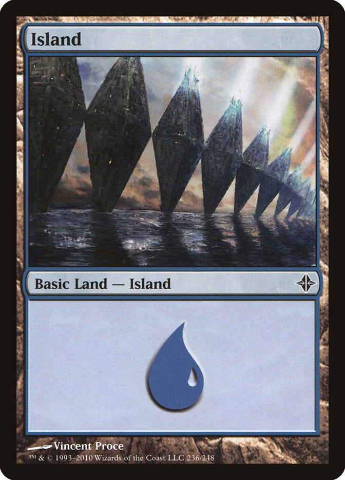 Island (236) [Rise of the Eldrazi] | Game Master's Emporium (The New GME)