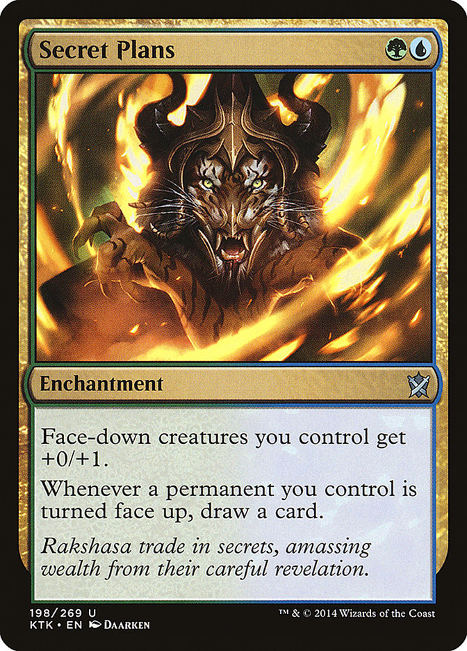 Secret Plans [Khans of Tarkir] | Game Master's Emporium (The New GME)