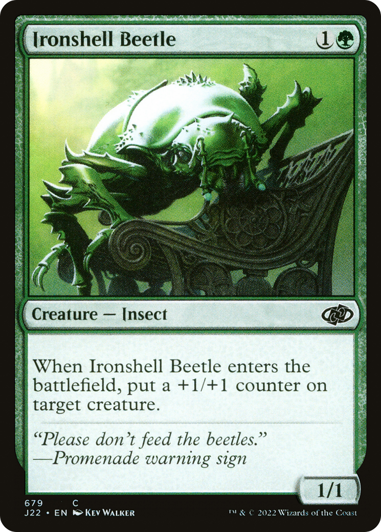 Ironshell Beetle [Jumpstart 2022] | Game Master's Emporium (The New GME)