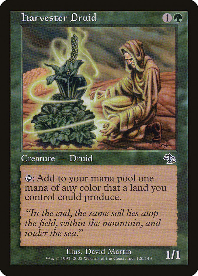 Harvester Druid [Judgment] | Game Master's Emporium (The New GME)